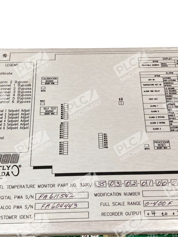 Bently Nevada 3300 Six Channel Temperature Monitor 3300/35-03-02-01-00-00 - Image 6