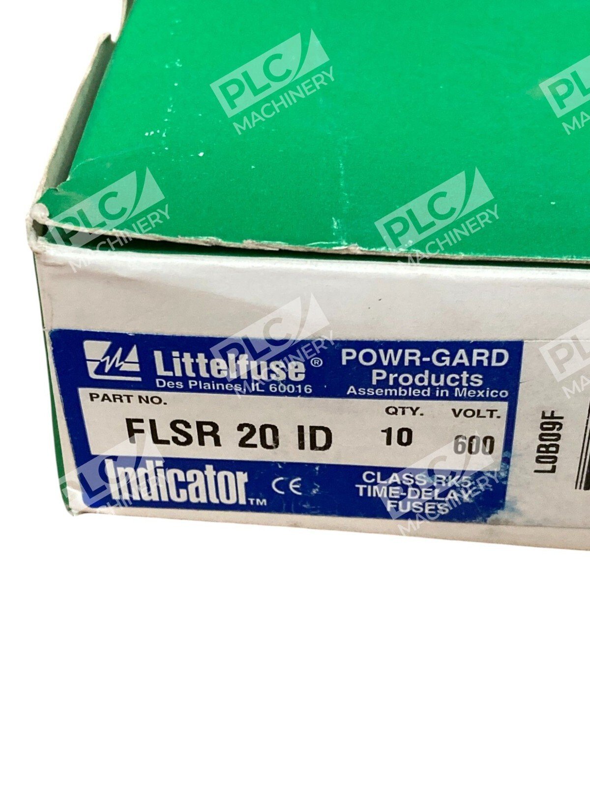 Littelfuse FLSR 20 ID 600V 20A Powr-Gard Fuse FLSR-20-ID (Box of 3) - Image 2
