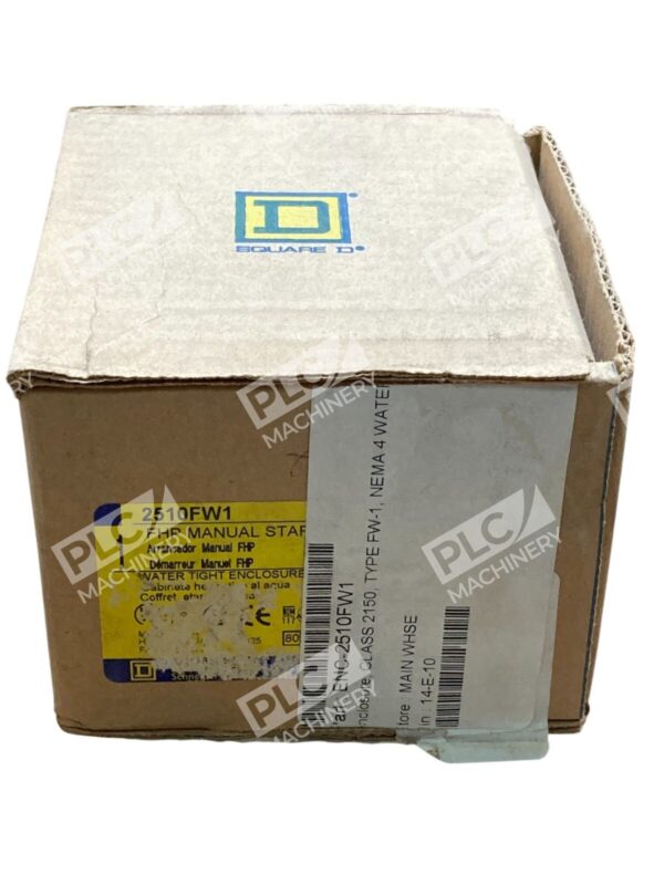 Square D FHP Manual Starter Series B 2510FW1