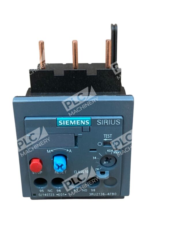 Siemens 28-40A GB14048 4/50Hz Thermal Overload Relay 3RU2136-4FB0 - Image 3