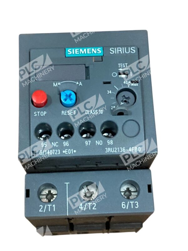 Siemens 28-40A GB14048 4/50Hz Thermal Overload Relay 3RU2136-4FB0 - Image 4
