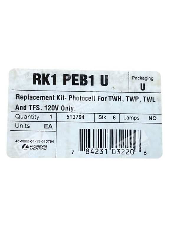 Lithonia Lighting Photocell For TWH TWP TWL &TFS 120V Replacement Kit RK1 PEB1 U - Image 5