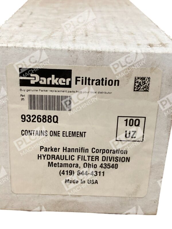 Parker Filtration One Filter Element 932688Q