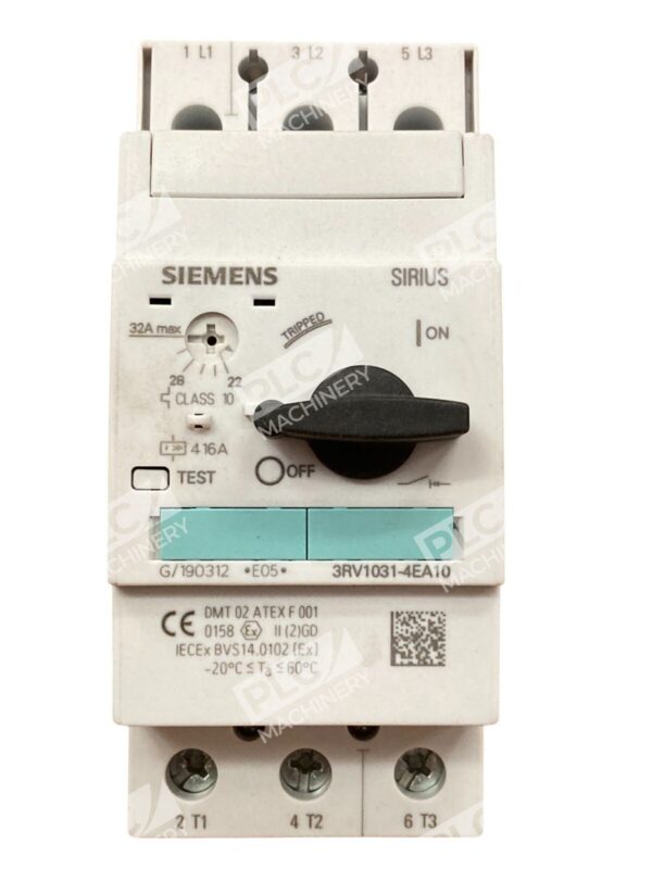 Siemens 22-32A GB/T14048 2/ 4/50Hz Circuit Breaker 3RV1031-4EA10 - Image 4