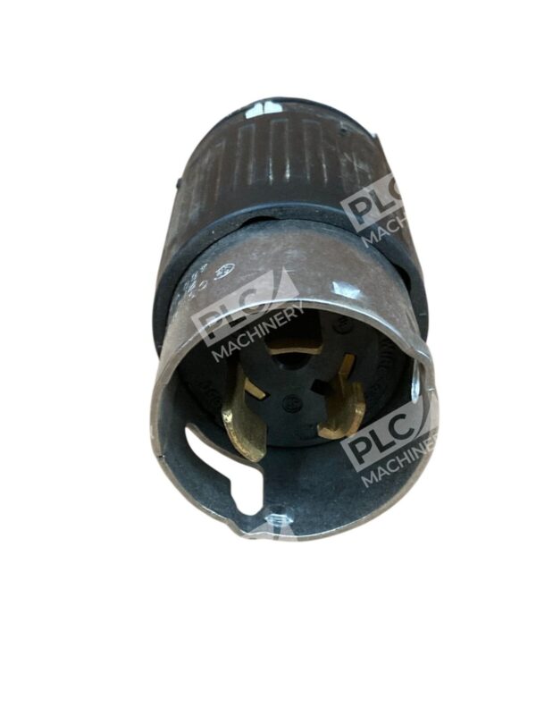 Hubbell 2 Pole 50A 480VAC 3-Wire Grounding Twist-Lock Insulgrip Connector CS8464 - Image 5