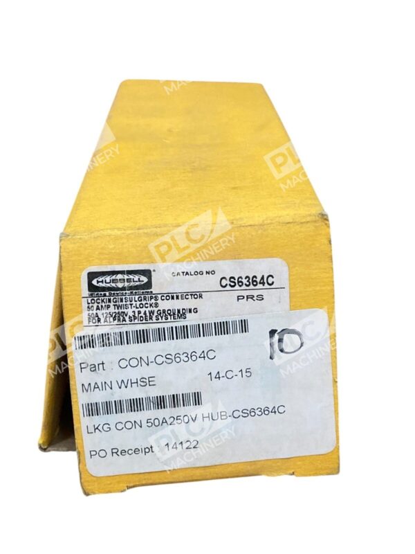 Hubbell 50A Twist-Lock Insulgrip Connector CS6364C