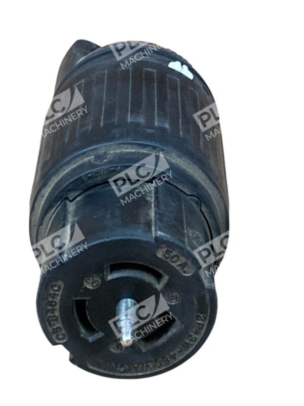 Hubbell 50A 3 Pole 480VAC Nylon Housing Twist-Lock Insulgrip Connector CS8464C - Image 3