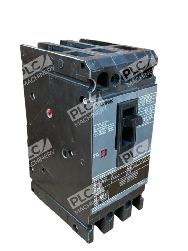 Siemens 40A 3 Pole 480V Sentron Series Circuit Breaker HED43B040 - Image 3