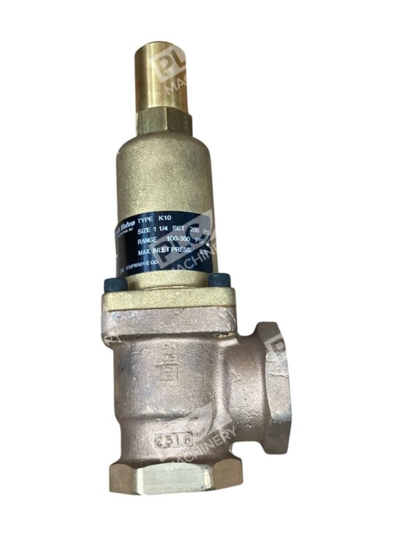 Cash Valve K10FWA01-E QG 1-1/4 200PSI 100-300PSI Type K10