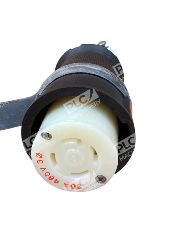 Hubbell 30A 480V 3 Phase Safety-Shroud Twist-Lock Watertight Connector HBL2733SW - Image 6