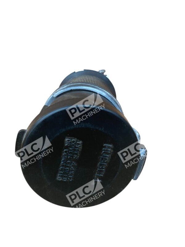 Hubbell 20A 480V Twist-Lock Watertight Safety-Shroud Connector Body HBL2433SW - Image 2