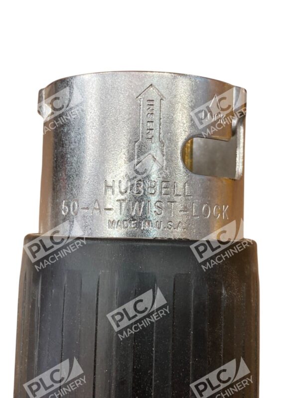 Hubbell 50-A-Twist-Lock 2P-3W 480VAC Connector CS8465C - Image 2