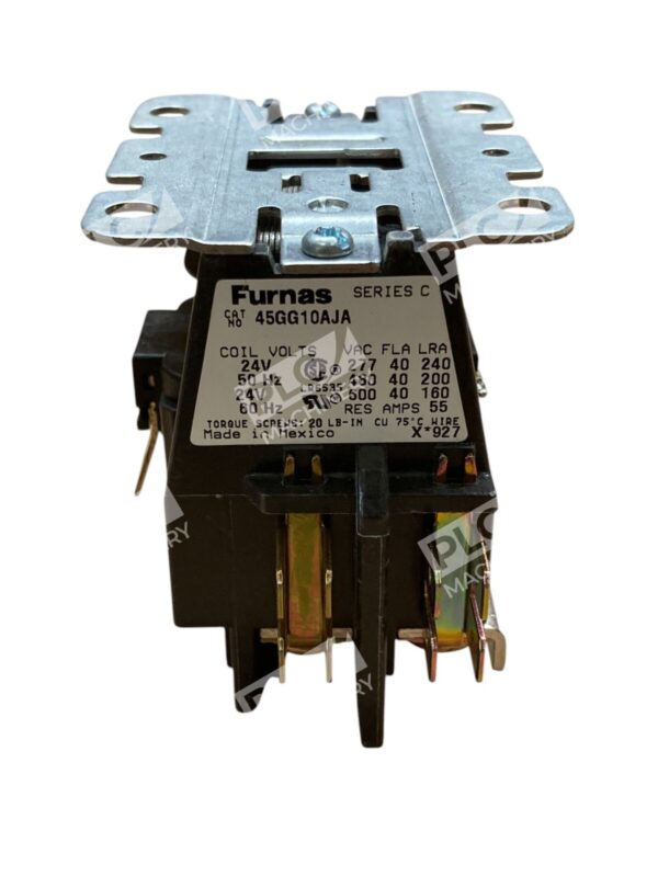 Furnas 1 Pole Open 40A FL Res 55 Definite Purpose Contactor Series C 45GG10AJA - Image 7