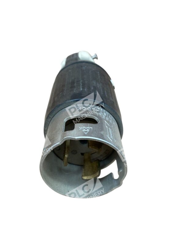 Hubbell 2 Pole 50A 480VAC Twist-Lock Insulgrip Locking Plug CS8465C - Image 3