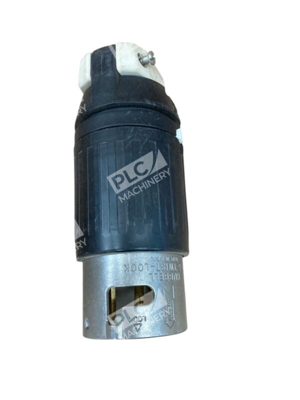 Hubbell 2 Pole 50A 480VAC Twist-Lock Insulgrip Locking Plug CS8465C - Image 4
