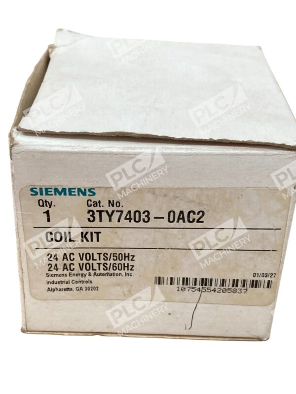 Siemens 24VAC/50Hz 24VAC/60Hz Coil Kit 3TY7403-0AC2 - Image 2
