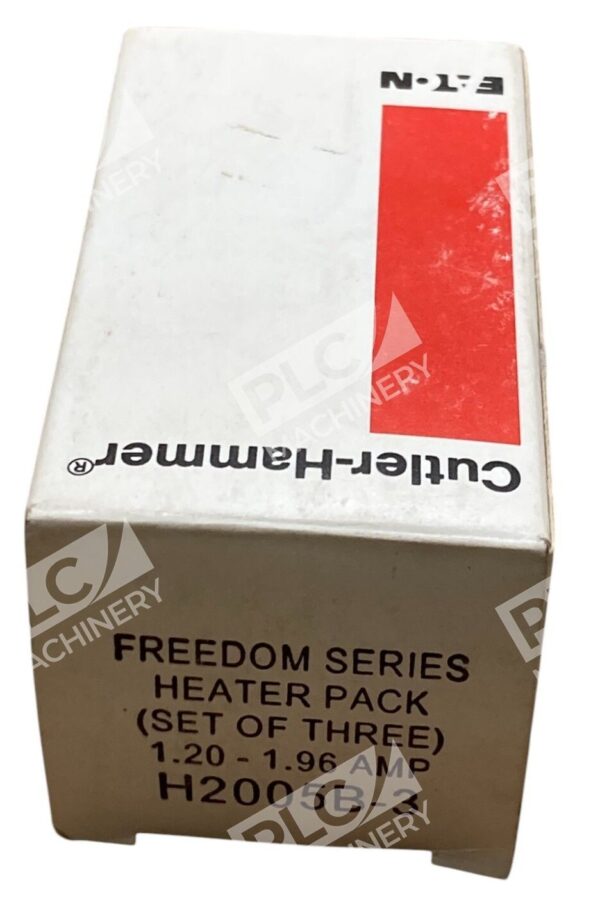 Eaton Cutler Hammer 1.20-1.96A Heater Pack Set Of Three H2005B-3 (lot of 2) - Image 2