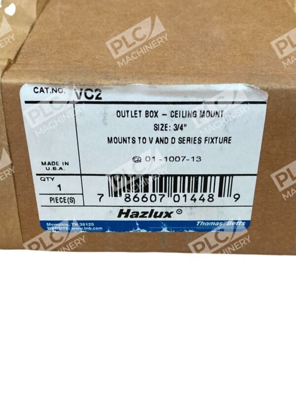 Hazlux Outlet 3/4" Box Ceiling Mount VC2 - Image 2