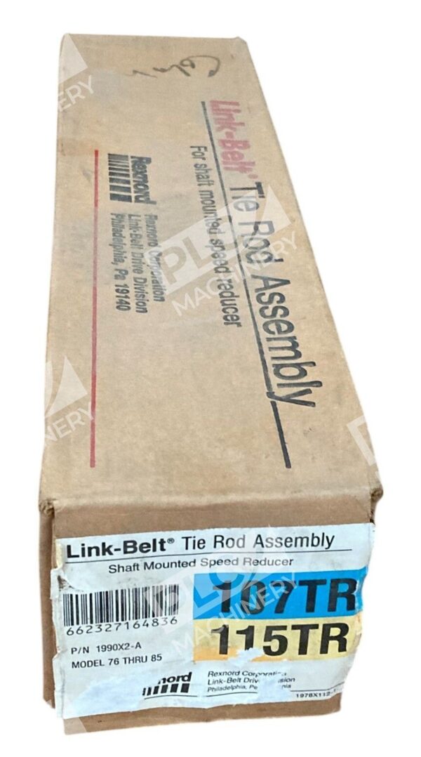 Rexnord 107TR 115TR Link-Belt Tie Rod Assy Shaft Mounted Speed Reducer 1990X2-A - Image 2