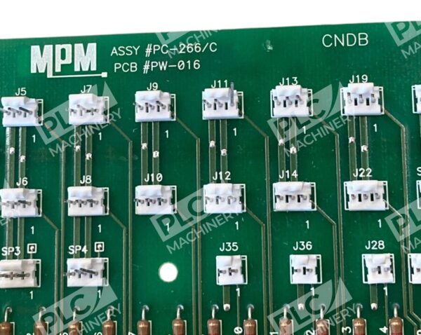 MPM CNDB PCB PW-016 Rev C 0123014C Circuit Board PC-266/C - Image 2
