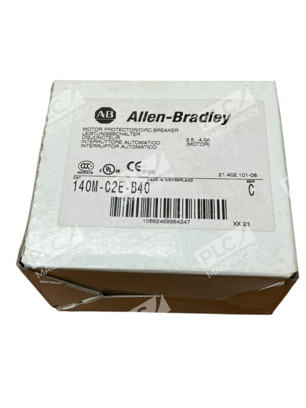 Allen Bradley 140M-C2E-B40 /C Motor Protector Circuit Breaker