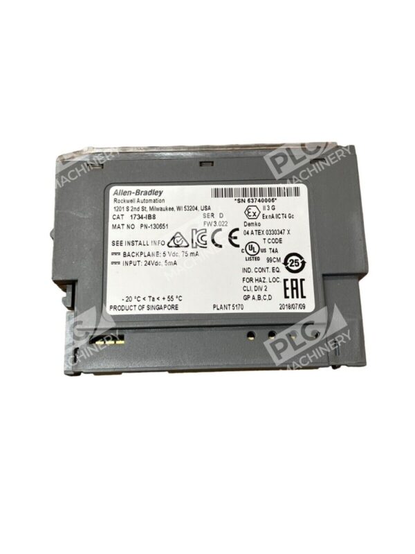 Allen Bradley 1734-IB8 /D 24VDC Sink Input Module (lot of 3) - Image 3