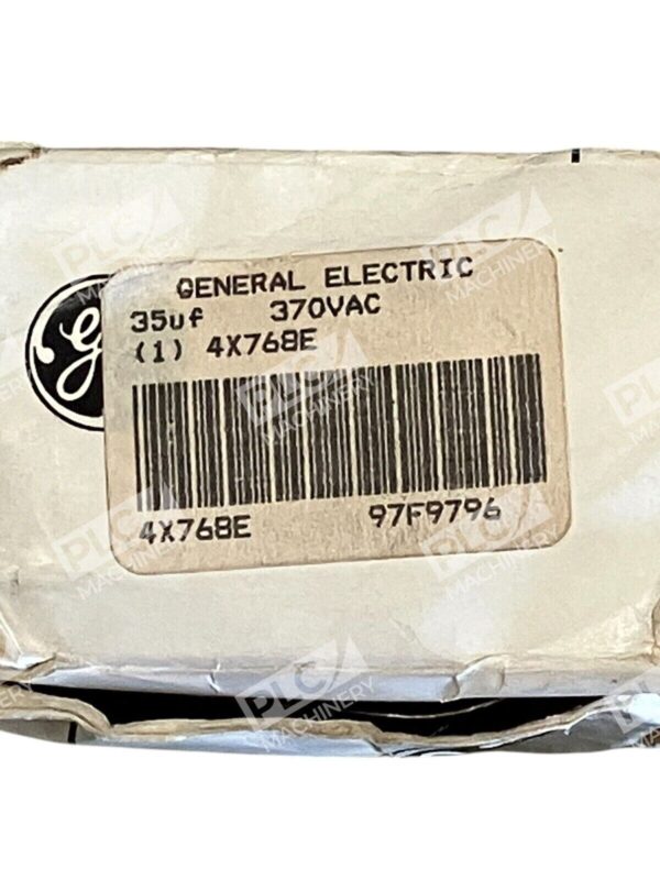 General Electric GE 35uF 370VAC 97F9796 Capacitor 4X768E - Image 2