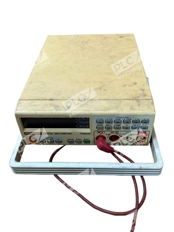 Advantest TR6846 Digital Multimeter TR13009 Digital Comparator Unit