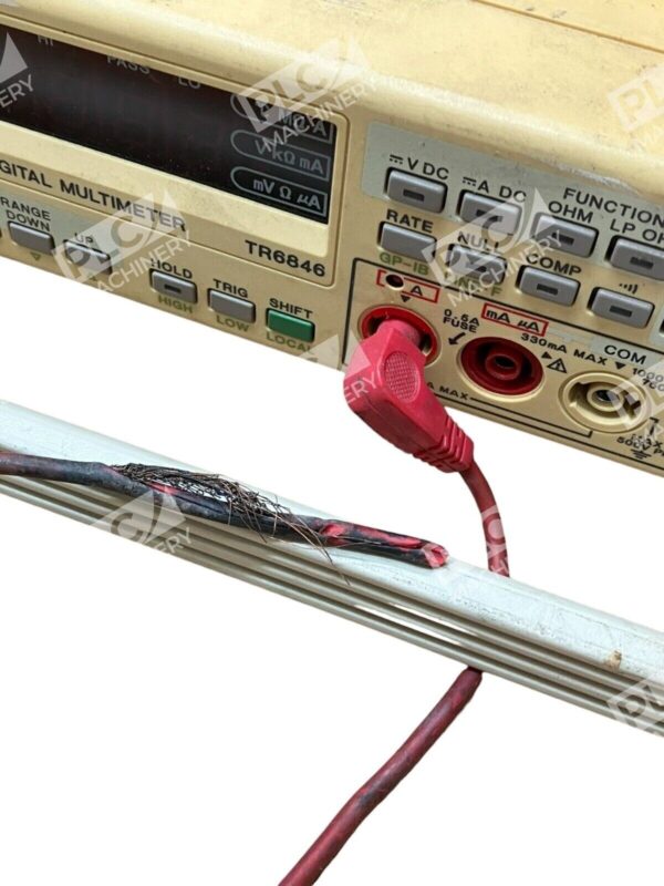Advantest TR6846 Digital Multimeter TR13009 Digital Comparator Unit - Image 5