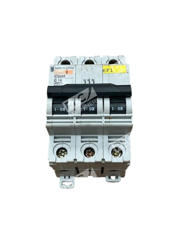 Merlin Gerin Multi9 6F1 3 Pole 16A Circuit Breaker C60H-C16