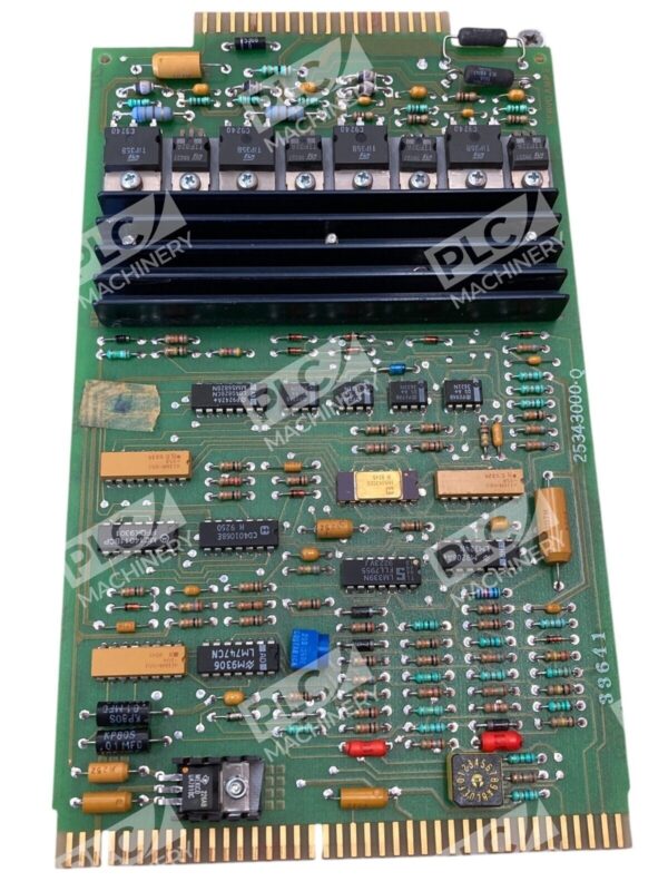 Universal Instruments 33641 25343000-0 Servo Amp Circuit Board 25342 Rev G
