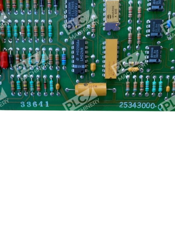 Universal Instruments 33641 25343000-0 Servo Amp Circuit Board 25342 Rev G - Image 2