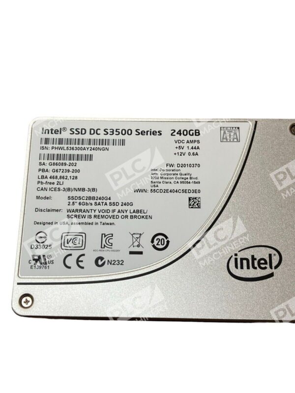 Intel SSDSC2BB240G401 SSD DC S3500 Series 240GB Solid State Hard Drive - Image 4