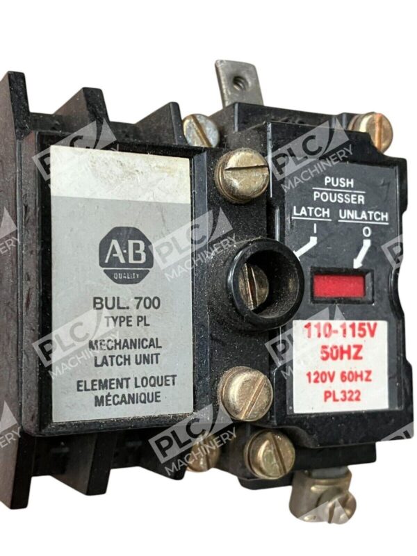 Allen Bradley Type PL Bulletin 700 Mechanical Latch Unit 700-PLLB11 /B