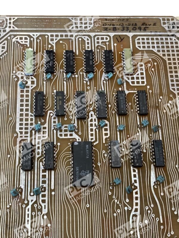 ISSC International Solid State Controls 300-DRI Circuit Board D-16-09-053 Rev J - Image 2