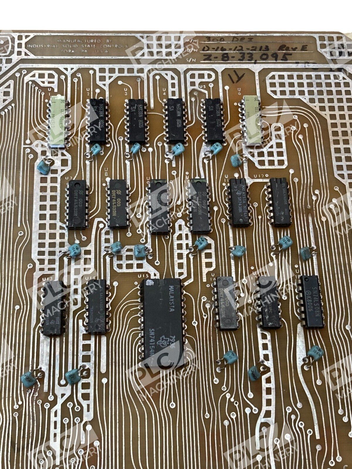 ISSC International Solid State Controls 300-DRI Circuit Board D-16-09-053 Rev J - Image 2