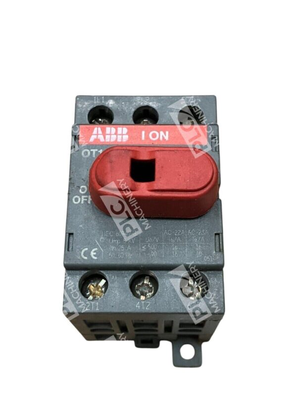 ABB 3 Pole 16A Load Break Switch OT16E3 - Image 3