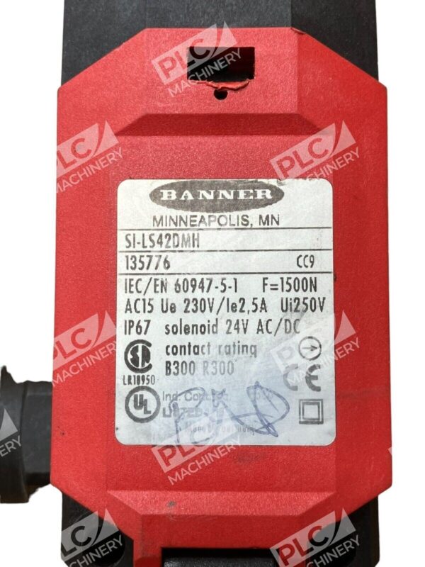 Banner SI-LS42DMH 135776 Safety Interlock Switch - Image 2