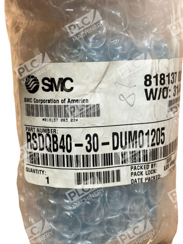 SMC RSDQB40-30-DUM01205 Pneumatic RSQ Cylinder - Image 3