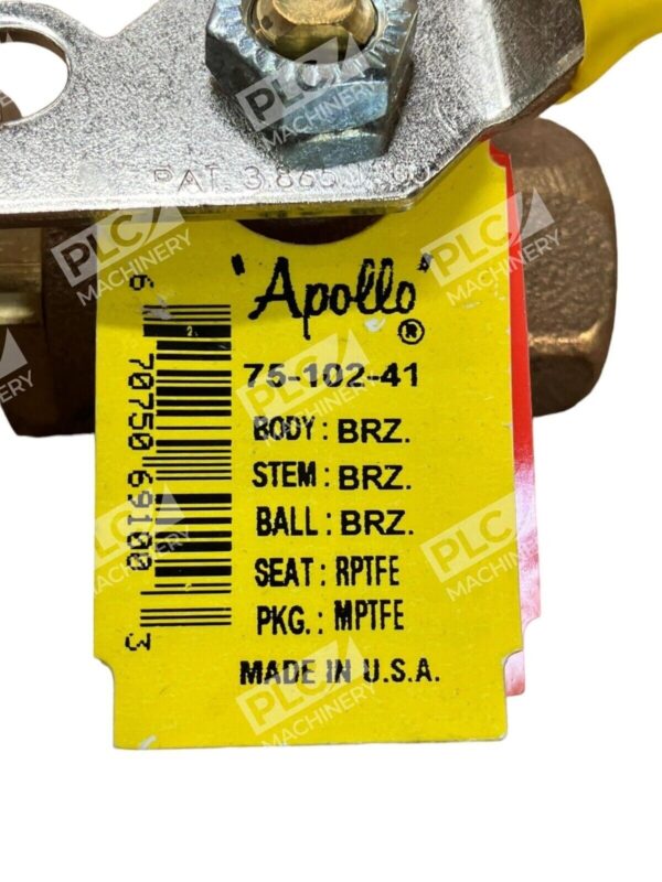 Apollo 75-102-41 Ball Valve Bronze - Image 3