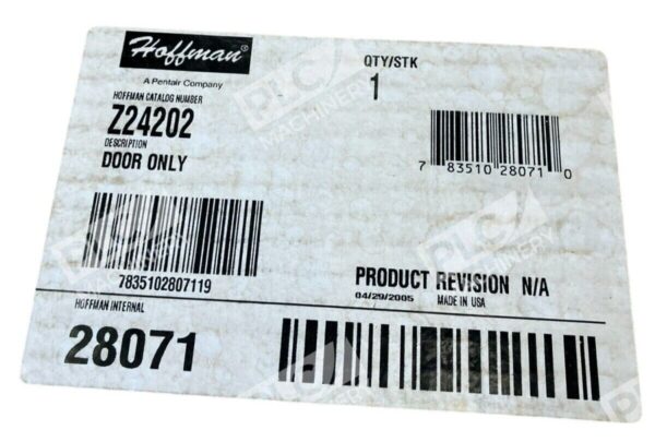Hoffman Z24202 Door Only White-0110 28071 - Image 2