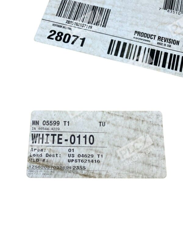 Hoffman Z24202 Door Only White-0110 28071 - Image 3