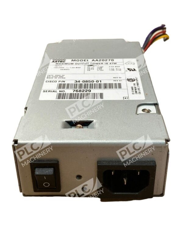 Astec AA20270 Power Supply Maximum Output Power Is 47W Cisco 34-0850-01 - Image 3