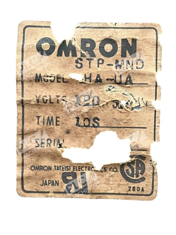 Omron 120V 10S Subminy Timer STP-MND-HA-UA - Image 2