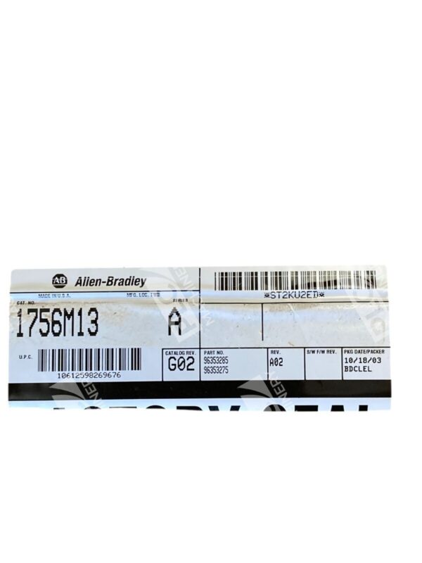 Allen Bradley AB 1.5M BYTE LOGIX5555 Memory Expansion Module 1756-M13 /A - Image 2