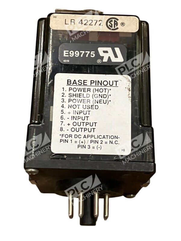 Action Instruments E99775 120VAC 50/60Hz 3W CSA Ratio Relay LR42272 - Image 3
