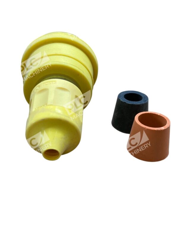 Woodhead Daniel LP 1301470029 20A 3 Phase 480V Yellow Watertite Plug 26W76 - Image 5