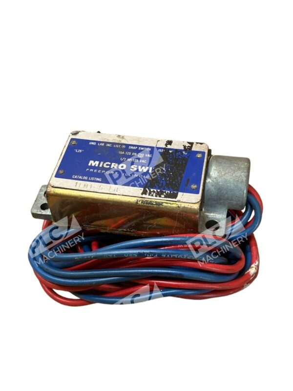 Honeywell 1LN1-5-LH Micro Switch 1/2HP 125VAC 10A-125 or 250VAC Snap Switch