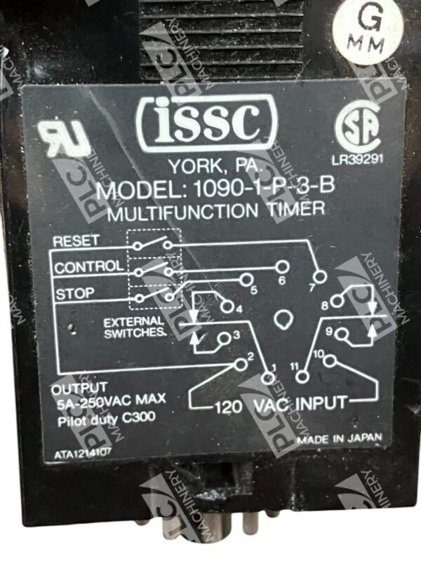 ISSC Multifunction Timer 1090-1-P-3-B - Image 2