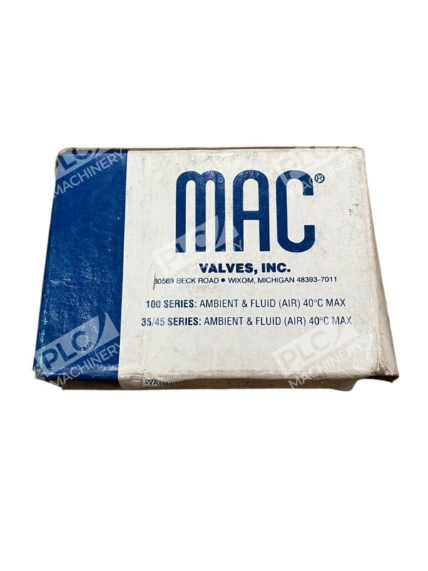 MAC 24VDC 5.4W 25-150PSI Valve Pilot Operator TM-DDAP-1DA